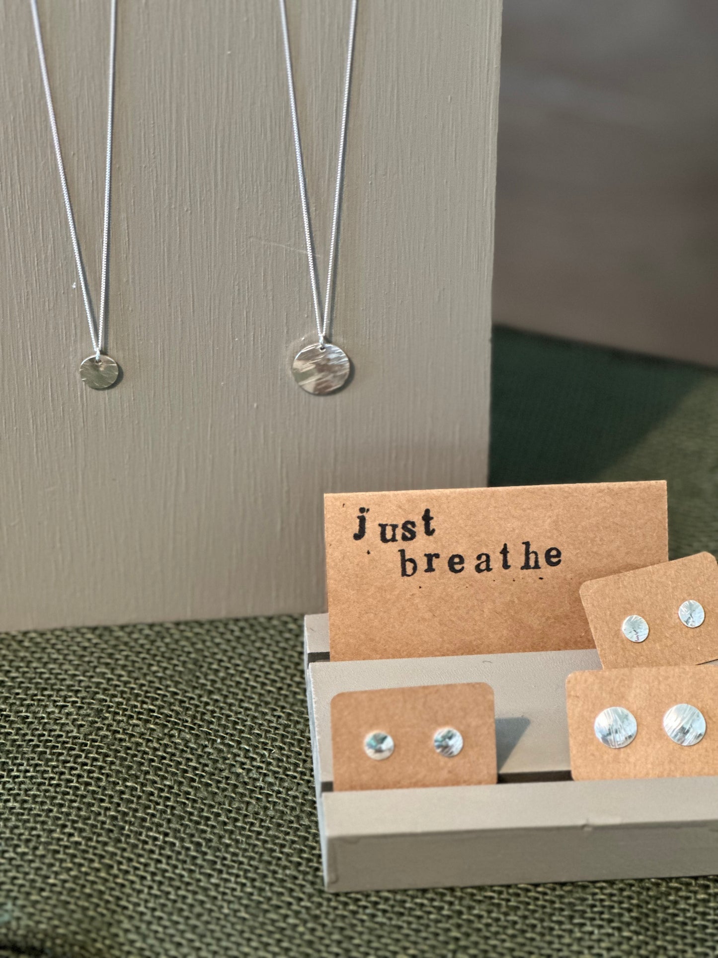 Just Breathe - Earrings